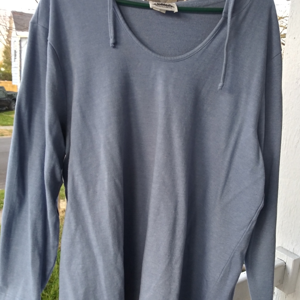 Blue Hoodie Shirt